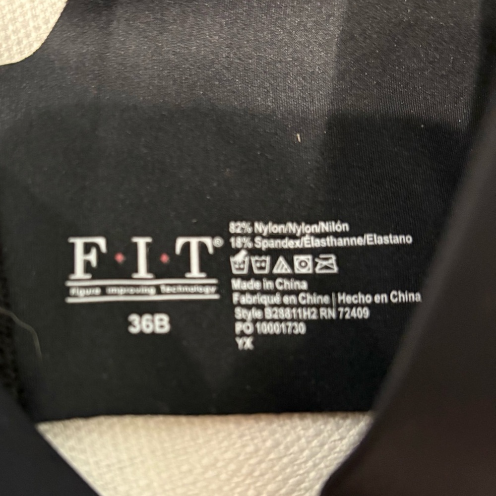 Women's fit Black Bra 36b - Picture 2 of 3